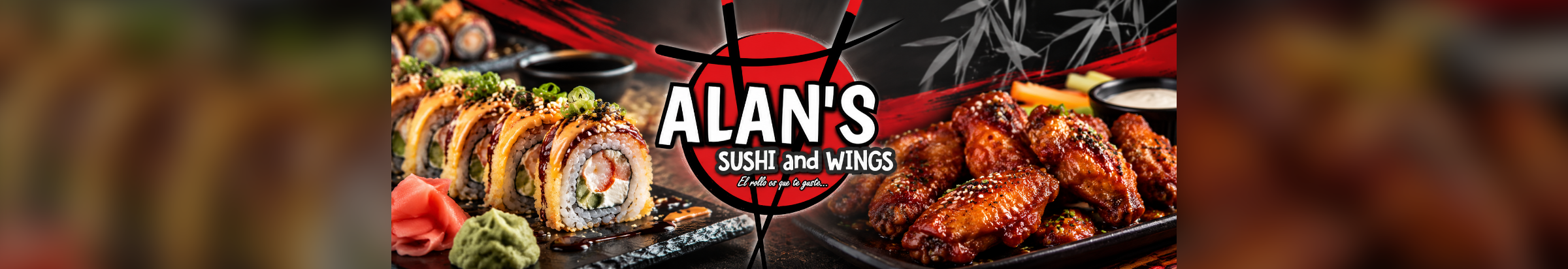 Anuncio de ALANS SUSHI AND WINGS